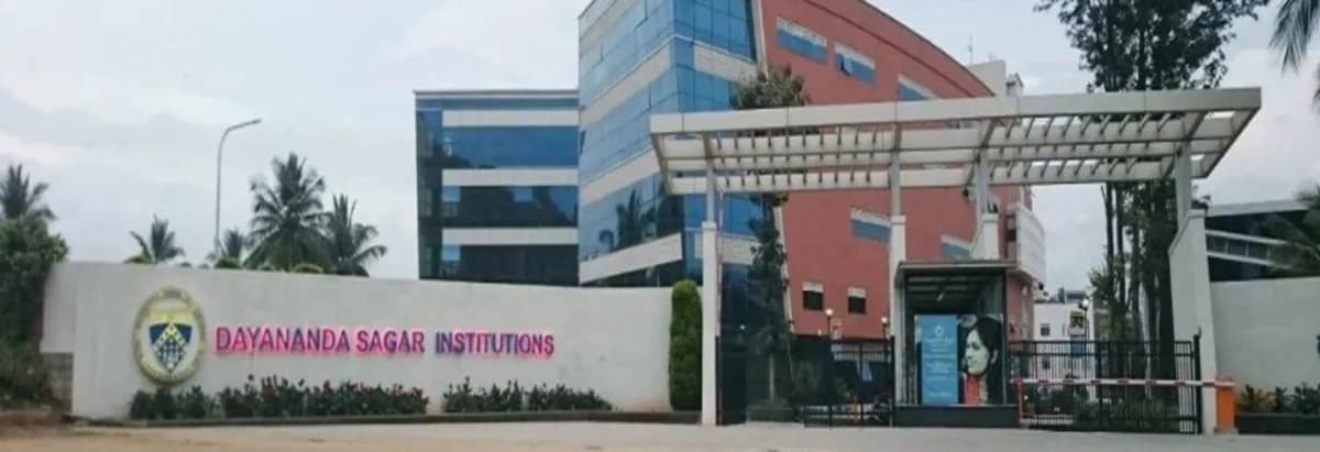 Dayananda Sagar College of Nursing campus in Bangalore, Karnataka